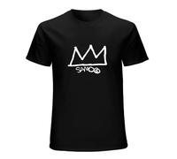 Samo Jeanmichel Basquiat Crown and Tag Mens T Shirt Pop Art NYC Street Art 1980 Size 3XL