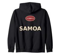 Samoa Ballon de Rugby Polynésien Pride Sports Sweat à Capuche