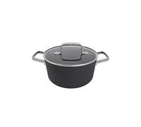 ARCOS Samoa - Faitout Anti-Adhésive en Aluminium Forgé avec Couvercle en Verre (24 mm)