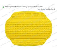 Samoa Jaune Coussin De Cou Insert De Sécurité 32 X 22 CM - Mousse PVC.
