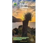 Samos - Édition trilingue grec-anglais-français, Échelle 1 : 45 000 - Collectif - Anavasi - Atlas / carte
