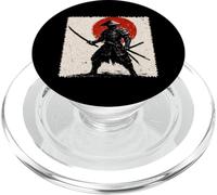Samouraï Anime Japon Graphique Culture Japonaise Guerrier PopSockets PopGrip pour MagSafe