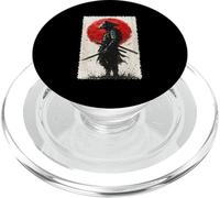 Samouraï Anime Japon Graphique Culture Japonaise Guerrier PopSockets PopGrip pour MagSafe