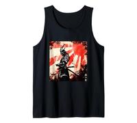 Samouraï Art Japonais rétro Bushido Vintage Warrior Débardeur