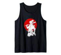 Samouraï avec Une Batte de Baseball Vintage Culture Japonaise Japonaise Débardeur