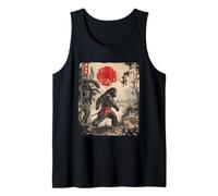 Samouraï Bigfoot - Art Vintage Japonais - Fan du Japon Warrior Débardeur