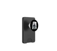 Samouraï Chat Japonais Encre Art Drôle Guerrier Épéiste Cadeau PopSockets PopWallet pour MagSafe