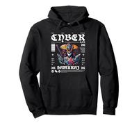 Samouraï Cyberpunk Japonais Futuriste Synthwave Graphic Sweat à Capuche