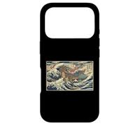 Samouraï Dinosaure Grande Vague Japonaise Traditionnelle épique Coque pour iPhone 17 Pro