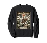 Samouraï écureuil Japonais Style Guerrier ukiyoe Sweatshirt