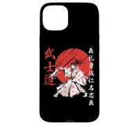 Samouraï Girl Warrior Woman Bushido Code Japon Coque pour iPhone 15 Plus