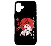Samouraï Girl Warrior Woman Bushido Code Japon Coque pour iPhone 16 Plus