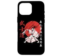 Samouraï Girl Warrior Woman Bushido Code Japon Coque pour iPhone 16 Pro Max