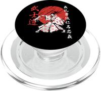 Samouraï Girl Warrior Woman Bushido Code Japon PopSockets PopGrip pour MagSafe