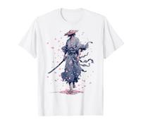 Samouraï imprimé Japonais T-Shirt