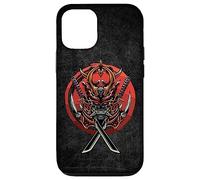 Samouraï japonais, crâne de démon, épée Katana Coque pour iPhone 12/12 Pro