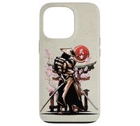 Samouraï Japonais, Esprit Ronin Bushido, épée Katana Coque pour iPhone 13 Pro