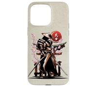 Samouraï Japonais, Esprit Ronin Bushido, épée Katana Coque pour iPhone 15 Pro Max