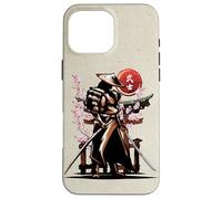 Samouraï Japonais, Esprit Ronin Bushido, épée Katana Coque pour iPhone 16 Pro Max