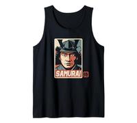 Samouraï Japonais Kanji Anime Rétro Japon Bushido Souvenir Débardeur