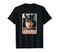 Samouraï Japonais Ukiyo-e Anime Rétro Japon Bushido Souvenir T-Shirt