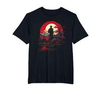 Samouraï Katana Honor Arts Martiaux Japonais T-Shirt, Homme Grandes Tailles, Noir, 3X Tall