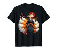 Samouraï Kitsune Renard Japon Folklore Culture Esthétique T-Shirt