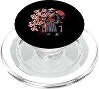 Samouraï Rhinocéros Design Manga Culture Guerrier Japon PopSockets PopGrip pour MagSafe