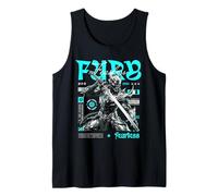 Samouraï Skeleton Fearless Warrior Fury Sword Streetwear Débardeur