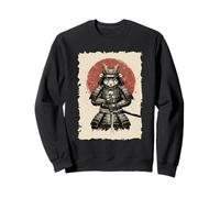 Samouraï Squirrel Warrior Art Japonais Anime Squirrel Samurai Sweatshirt