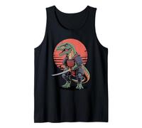Samouraï T-Rex Dinosaure Katana Épée Tyrannosaurus Rex Débardeur