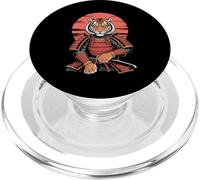 Samouraï Tigre Katana Épée Tigres PopSockets PopGrip pour MagSafe