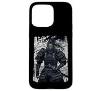 Samouraï Yasuke Noir Afro Japonais Coque pour iPhone 15 Pro Max