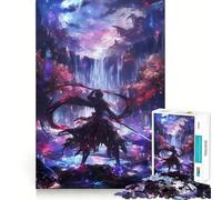 Samouraïs du Monde Puzzle de 1000 pièces pour Adultes Détente et énergisant Collection d'œuvres d'art aux Bords précis (50x75cm)