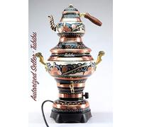 Samovar Théière en cuivre fait à la main Fonctionnement électrique 220 V