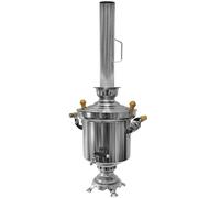 Samowar En Acier Inoxydable Russe Turc 5 L + Bouilloire Thé 0,9 L LeGro