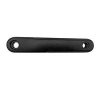 Manivelle Droite BNI pour E-Bike Bosch Gen 3, 160mm, Anodisée Noire, Offset 5mm