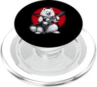 Samoyède Heavy Metal Guitar Rock Lover PopSockets PopGrip pour MagSafe