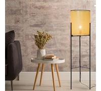 Sampa - Lampadaire design Bali 135cm cannage naturel compatible LED Naturel G