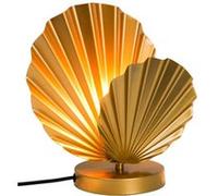 Sampa - Lampe de chevet Zephyr en metal dore compatible LED Doré G