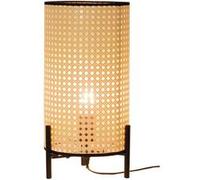 Sampa - Lampe design Bali cannage naturel compatible LED NATUREL G