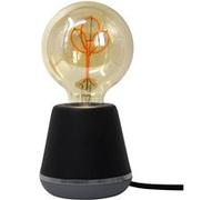 Sampa - Lampe d'interieur design Yella en metal noir et ampoule LED Noir G