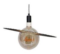 Sampa - Luminaire de plafond moderne Sphere 150cm reglable metal noir compatible LED Noir G