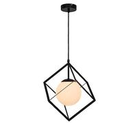 Sampa - Suspension moderne Tokyo 137cm réglable métal et verre satiné compatible LED