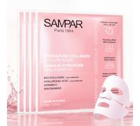 SAMPAR Paris | Masque Collagène Visage Coréen Hydrafuse 4H | 1 Monodose | Bio Collagène, Acide Hyaluronique, Vitamine C, Niacinamide | Anti Rides | Pose 4H ou Nuit | Effet Glass Skin