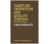 Sampling Inspection And Quality Control