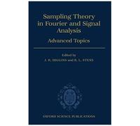 Sampling Theory In Fourier And Signal Analysis
