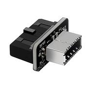 Sampow Adaptateur de panneau avant vertical USB 3.1 vers USB 3.0 20 broches