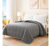 SAMPUR Couette Légère Spéciale Été | 100 g/m² | Microfibre | Anti-Transpiration | Lavable | 200x200 cm