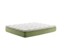 SAMPUR - Matelas Majesté 180 x 200 cm Confort | Surmatelas Intégré | Mémoire de Forme | Mousse Haute Résilience | Technologie Multi-Zones Accueil Tonique Soutien Ferme | Epaisseur 20 cm | Équilibré